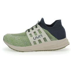 UYN Nature Tune Vibram wasserfeste Slip-on Sneaker aus Merinowolle Damen green melange/anthracite 36