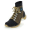 UYN Special Himalaya 6000 wasserfeste Outdoorschuhe aus Yakwolle High Damen black/brown 35