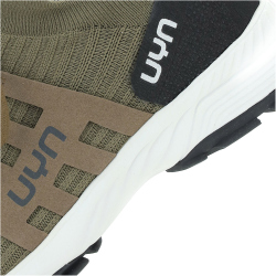 UYN Slip-on Wanderschuhe aus Yakwolle wasserfest Herren bronze 39