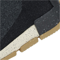 UYN Urquiola Urban Socken-Schuh mit beigefarbiger Sohle Damen anthracite melange 35