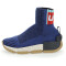 UYN Urquiola Urban Socken-Schuh mit beigefarbiger Sohle Damen blue melange 35