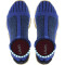 UYN Urquiola Urban Socken-Schuh mit beigefarbiger Sohle Damen blue melange 35
