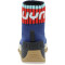 UYN Urquiola Urban Socken-Schuh mit beigefarbiger Sohle Damen blue melange 35