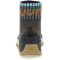UYN Urquiola Urban Socken-Schuh mit beigefarbiger Sohle Damen brown melange/light blue 35
