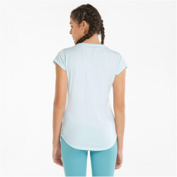 PUMA Train Favorite Heather Cat Trainingsshirt Damen nitro blue heather XS