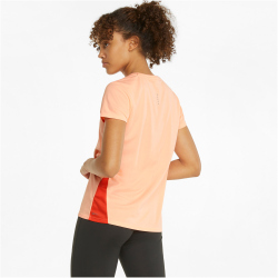 PUMA Run Favorite SS Trainingsshirt Damen fizzy melon/firelight S