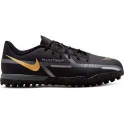 NIKE Phantom GT2 Academy TF Multinocken-Fu&szlig;ballschuhe Kinder black/mtlc dark grey-metallic gold 32
