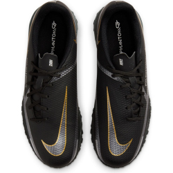 NIKE Phantom GT2 Academy TF Multinocken-Fu&szlig;ballschuhe Kinder black/mtlc dark grey-metallic gold 32