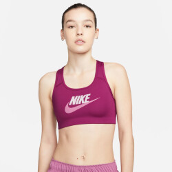 NIKE Dri-FIT Swoosh Medium-Support Non-Padded Graphic...