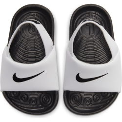 NIKE Kawa Badelatschen Baby white/black-black-white 22