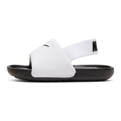 NIKE Kawa Badelatschen Baby white/black-black-white 22