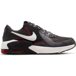 NIKE Air Max Excee Big Kids&rsquo; Shoes medium ash/platinum tint-siren red-black 36