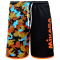 MIKASA Beachvolleyball Shorts Camouflage Herren schwarz/orange M