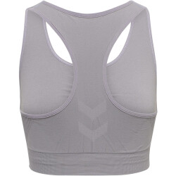 hummel hmlTIF Seamless Sport-BH Damen minimal gray L