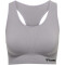 hummel hmlTIF Seamless Sport-BH Damen minimal gray L