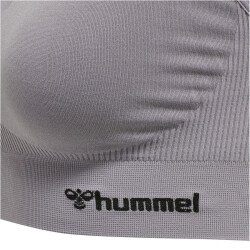 hummel hmlTIF Seamless Sport-BH Damen minimal gray M