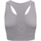hummel hmlTIF Seamless Sport-BH Damen minimal gray XS