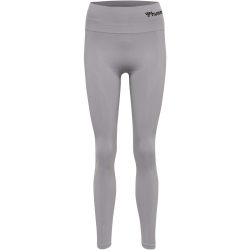 hummel hmlTIF Seamless High-Waist Tights Damen minimal gray L