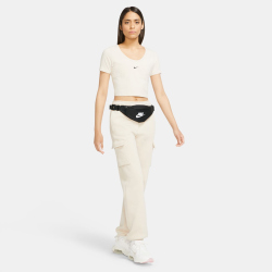 NIKE Heritage Waistpack black/black/white