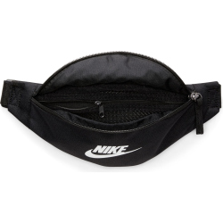 NIKE Heritage Waistpack black/black/white
