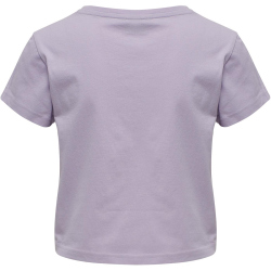hummel hmlLEGACY Cropped T-Shirt Damen pastel lilac L