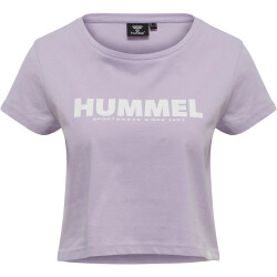 hummel hmlLEGACY Cropped T-Shirt Damen pastel lilac L