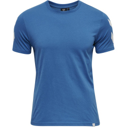 hummel hmlLEGACY Chevron T-Shirt Herren deep water XXS