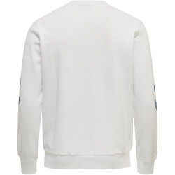 hummel hmlLEGACY Sweatshirt white/deep water XXS