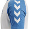 hummel hmlLEGACY Blocked T-Shirt Herren white/deep water XXS