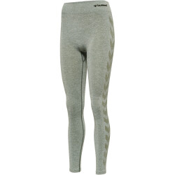 hummel hmlCI Seamless Mid Waist Tights Damen lily pad...