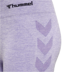 hummel hmlCI Seamless Mid Waist Tights Damen lavender melange L