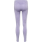 hummel hmlCI Seamless Mid Waist Tights Damen lavender melange L