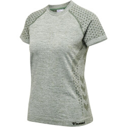 hummel hmlCI Seamless Trainingsshirt Damen lily pad...