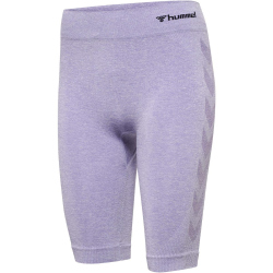 hummel hmlCI Seamless Radlerhose Damen lavender melange XL