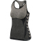 hummel hmlCLEA Seamless Funktions Tanktop Damen chateau gray/black melange S