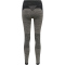 hummel hmlCLEA Seamless Mid-Waist Leggings Damen chateau gray/black melange L
