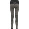hummel hmlCLEA Seamless Mid-Waist Leggings Damen chateau gray/black melange XL