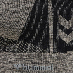 hummel hmlCLEA Seamless Sports Top chateau gray/black melange L