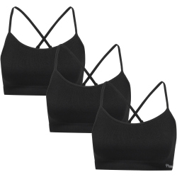 3er Pack hummel hmlJUNO Seamless Sport-BH black L