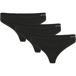 3er Pack hummel hmlJUNO Seamless Tanga Damen black XS