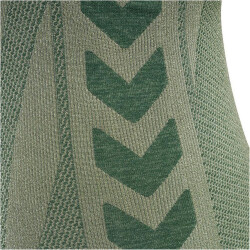 hummel hmlCLEA Seamless Funktions Tanktop Damen laurel wreath/lily pad melange L