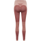 hummel hmlCLEA Seamless Mid-Waist Leggings Damen withered rose/rose tan melange L