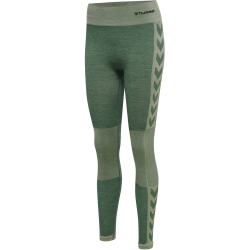 hummel hmlCLEA Seamless Mid-Waist Leggings Damen laurel...