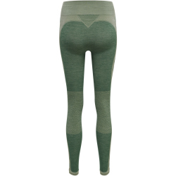 hummel hmlCLEA Seamless Mid-Waist Leggings Damen laurel...
