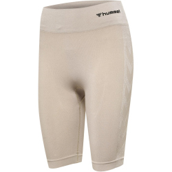 hummel hmlCLEA Seamless Radlershorts Damen chateau gray M