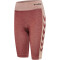 hummel hmlCLEA Seamless Radlershorts Damen withered rose/rose tan melange L