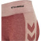 hummel hmlCLEA Seamless Radlershorts Damen withered rose/rose tan melange L