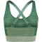 hummel hmlCLEA Seamless Sports Top laurel wreath/lily pad melange L