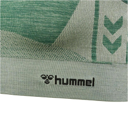 hummel hmlCLEA Seamless Sports Top laurel wreath/lily pad melange XS