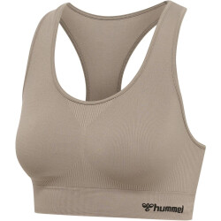 hummel hmlTIF Seamless Sport-BH Damen driftwood L